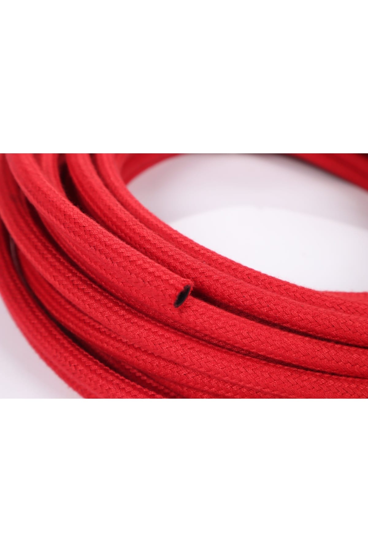 1_org_zoom-117.jpg Kauçuk Örgülü Kırmızı Su Dönüş Hortumu 5x8 mm (25 Metre) - Görsel 1