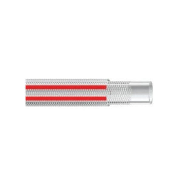 Süper Ekstra Örgülü Şeffaf Hortum (10mm) (3/8'') (100Metre)