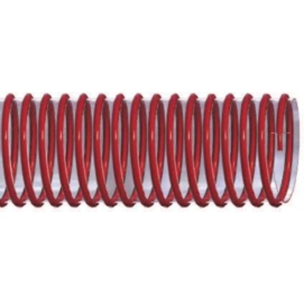 Kırmızı Verici Spiral Hortum (51mm) (2''inch) (2Metre)
