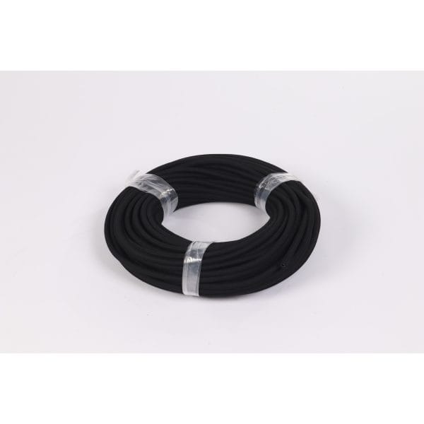 Kauçuk Örgülü 5X8 mm Siyah Gaz Hortumu (50Metre)