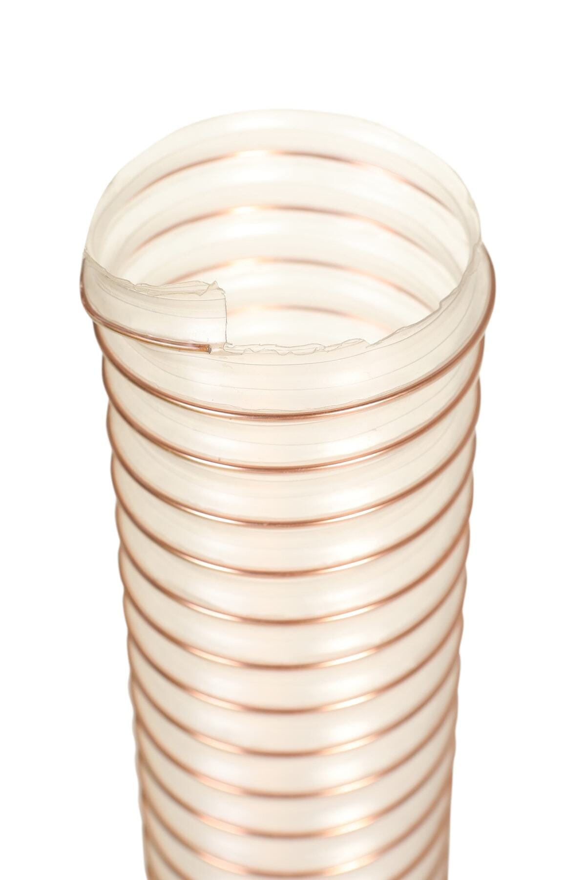 1_org_zoom-27.jpg Poliüretan Bakır Telli Şeffaf Toz Talaş Emiş Hortum ( İç Çap 52mm) ( 3mt ) Pu 070 - Görsel 2
