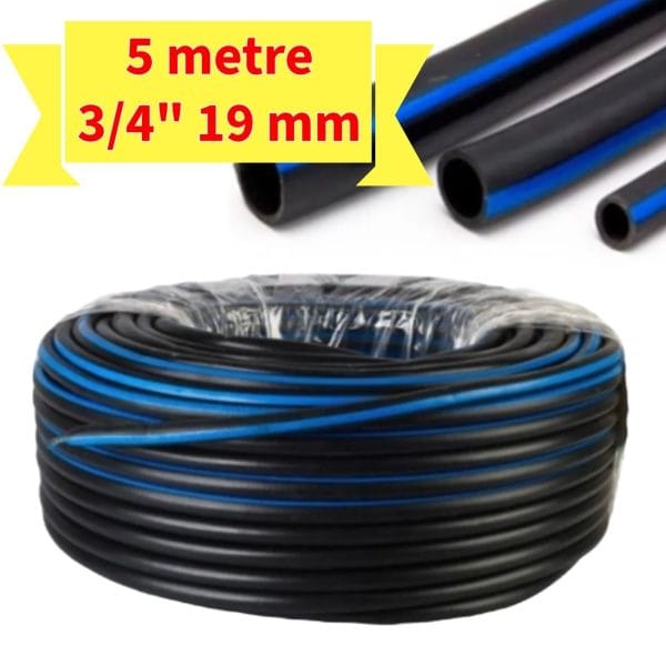 Thermo Termo Kauçuk Bahçe Sulama Hortum 19 Mm 3/4 3 Çeyrek 5 Metre