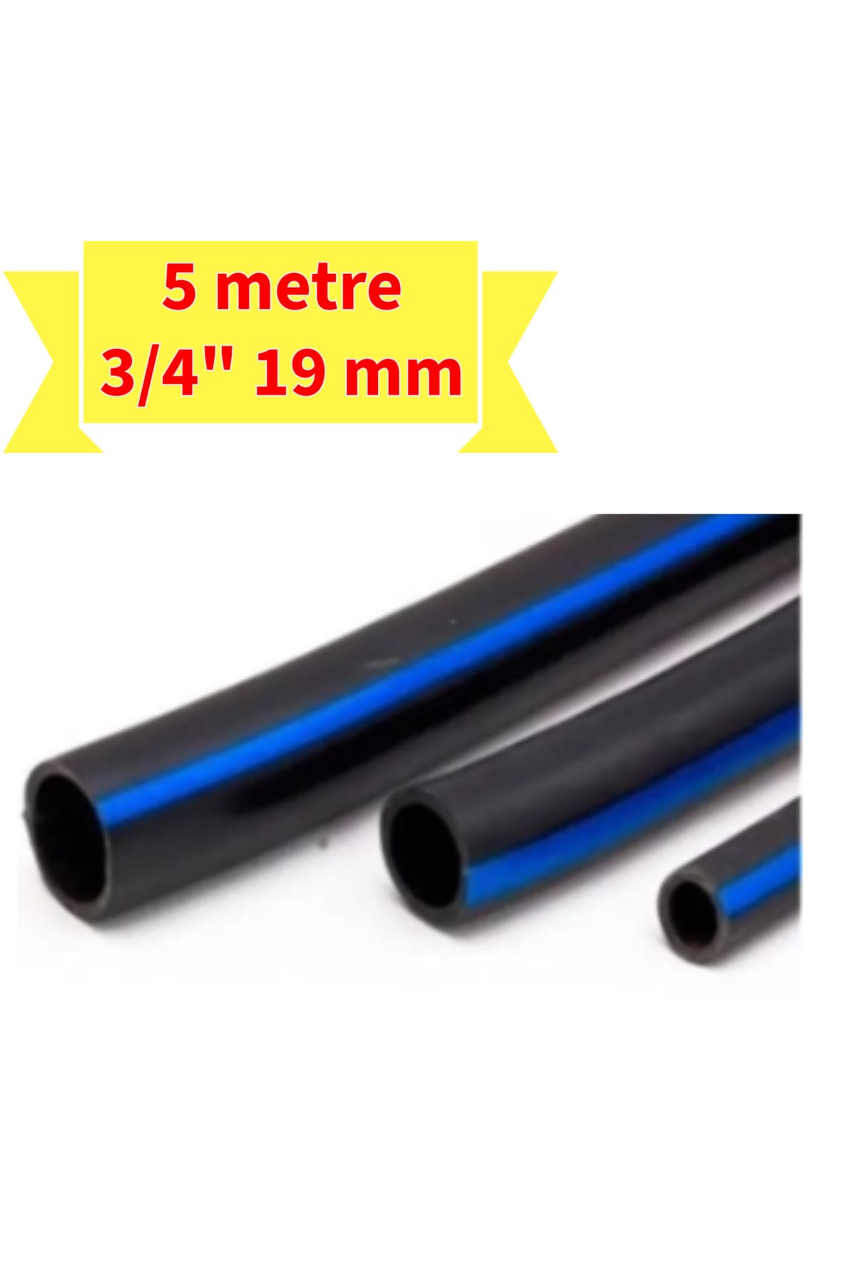 1_org_zoom-326.jpg Thermo Termo Kauçuk Bahçe Sulama Hortum 19 Mm 3/4 3 Çeyrek 5 Metre - Görsel 2