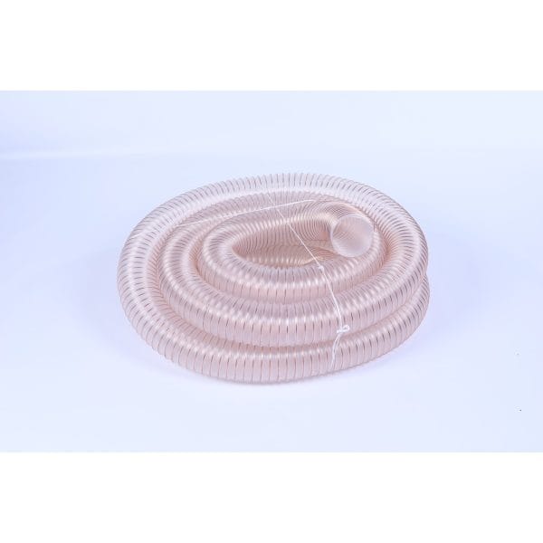 Şeffaf Poliüretan Spiral Hortum (TOZ TALAŞ) 45 Mm