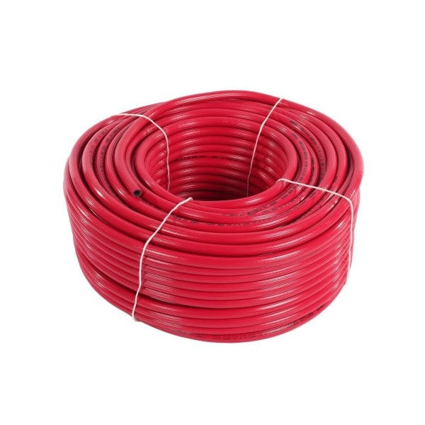 Kaynak Oksijen Asetilen Hortumu Renk Kırmızı (İç Çap 8 mm ) (50 metre )