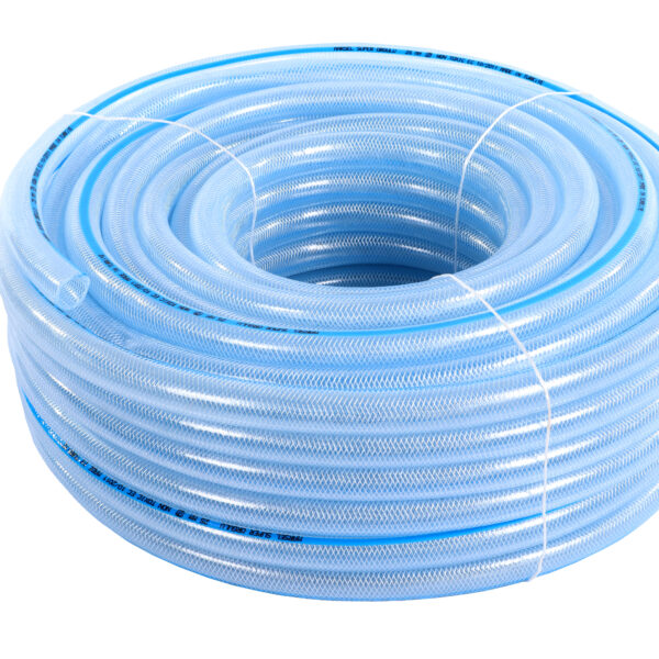 Süper Örgülü Şeffaf Hortum ( iç çap 19mm) ( 3/4'inch ) (5Metre)
