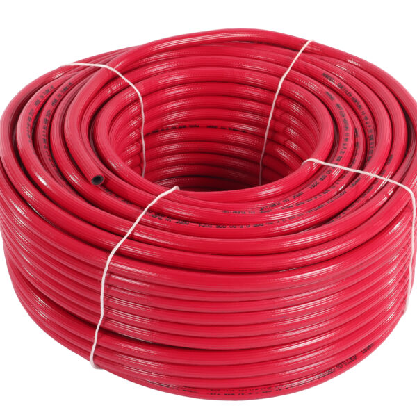 Kaynak Oksijen Asetilen Hortumu Renk Kırmızı (İç Çap 8 mm ) (100 metre )