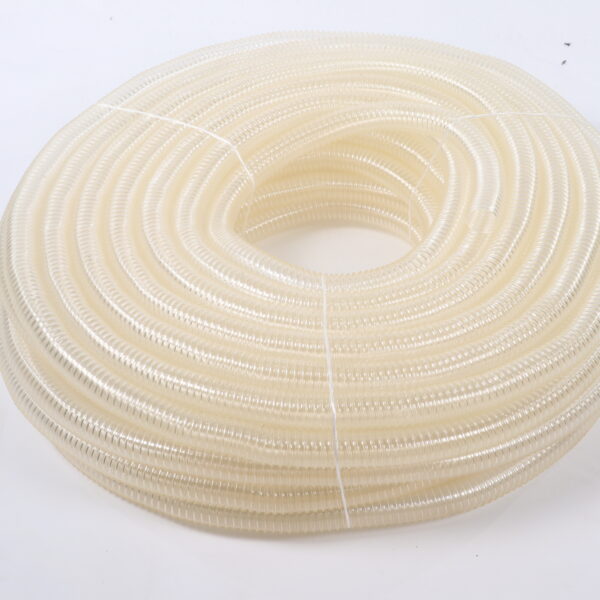 Şeffaf Spiral Lavabo Sifon Hortumu (1 1/4"32mm) (50Metre)