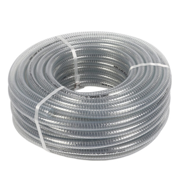 Telli Şeffaf Hortumu Tip 1 (İç çap 16mm) (5/8'') (50Metre)